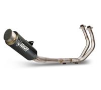 VOLLAUSPUFF 1X1 MIVV SPORT GP PRO INOX SCHWARZ FÜR SUZUKI GSX-R 125 2017-2020