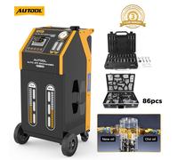 Vollautomatisches Getriebespülgerät Spülgerät +86-tlg Getriebeölwechseladapter