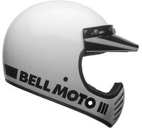 Vollständiger Helm Bell Moto-3 White