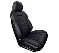 Vollständiger Satz Echtleder-Autositzbezüge Für Jaguar Für Xf Xe Für F Pace Xj Xk Typ Autositzbezug(Black)