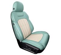 Vollständiger Satz Echtleder-Autositzbezüge Für Jaguar Für Xf Xe Für F Pace Xj Xk Typ Fahrzeug Sitzschut(Beige Green)