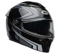 Bell Lithium Jetstream Helm, schwarz/silber, Größe S (55/56)