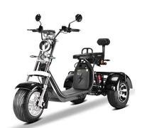 Volta COCO BIKE CP-3.0 Elektro Trike 2000 Watt 45 km/h, E-Trike, E-Roller mit 3 Rädern bis schwarz