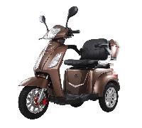 Volta Motor 3-Rad Seniorenmobil VISTA 25 km/h - Braun, 1000 W, 50 km Reichweite, Lithium-Akku