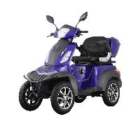 Volta Motor Elektromobil VISTA 25 km/h - 4-rädriges Seniorenmobil mit COC-Zulassung Blau