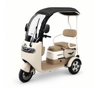 Volta VM2 Kabinenroller Elektro 25 km/h 1000W LFP Akku Beige mit COC