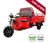 VOLTA VT5 ELEKTRO LASTEN-DREIRAD KABINEN-ROLLER OFFEN 45KMH 3900W 72V 60AH COC
