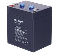 VOLTCRAFT CE12V/5Ah VC-12713985 Bleiakku 12V 5Ah Blei-Vlies (AGM) (B x H x T) 90 x 107 x 70mm Flachstecker 4.8mm Wartungsfrei