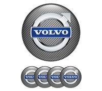 Volvo Emblem Nabendeckel Silicone Aufkleber 4st. - Logo Felgendeckel Radkappen