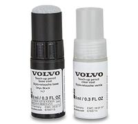 Volvo Original 717 Onyx Black Lackstift Set - 9ml Basislack, 9ml Klarlack - Lackreparatur Set Ausbesserungslack schwarz 31424063