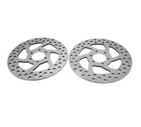 Vordere und hintere Scheibenbremsplatte, kompatibel mit Citycoco Elektroroller, 1 Stück, 2 Stück Motorrad, 38 mm Löcher(2PCS)