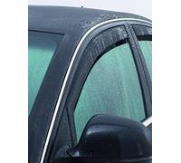 Vordere Windabweiser (1 Set) für die Fahrer und Beifahrerseite-CLS0033169D passend für VW Polo Dunkles Material TYP 9N, 9N3, FLH, 3-Door, 2001-2009
