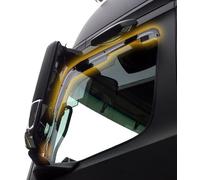 Vordere Windabweiser (1 Set) für die Fahrer und Beifahrerseite-CLS0046109D passend für Mercedes Benz Sprinter TYP 906bb35, 2/4/5/6-DOOR, 2018- Dunkles Material