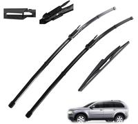 Vorne und Hinten Scheibenwischer Set für Volvo XC90 2004 2005 2006, Ersatzwischblätter Wischerblätter Wischerblattsatz Scheibenwischerblätter