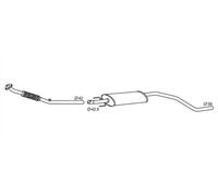 VORSCHALLDÄMPFER Easy2Fit MIT ANBAUTEILEN passend für OPEL CORSA | 8LB 366