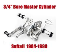 Vorverlegte Fußrastenanlage für Harley Heritage Softail FLST 1986-1990 Big Twin