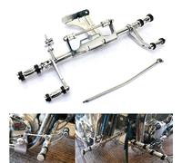 Vorverlegte Fußrastenanlage für Suzuki VS1400 VS 1400 GLP Intruder 87-04 Poliert