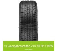 Vredestein Quatrac Pro Plus 3PMSF XL Ganzjahresreifen 215/55 R17 98W | 26209
