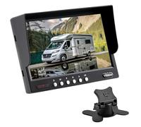 VSG24-7 Einbaurahmen HD Monitor Include für Kopfstützen inkl. Einbaurahmen nur 25mm tief für KFZ & PKW - Kopfstützenmonitor