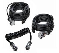 Trailer Kabel Zugfahrzeuge Anhänger Verlängerungskabel Rückfahrkamera IP67 VSG24