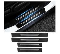 VTANOK 4Stück Auto Türeinstiegsschutz Aufkleber,für Ford Transit Custom 2014-2024 Kohlefaser Wasserdicht Kratzfest Kantenschutz Aufkleber Styling Zubehör