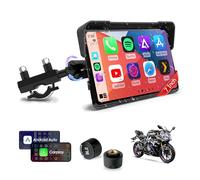 Vtopek 7" Motorrad Carplay Display mit TPMS & USB Stromversorgungsmethoden