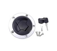 VTSGBLS Motorrad Tankdeckel Für Z750 Z750R Z800 Z1000 Z1000SX ZX1000 Für Ninja 1000 Motorrad-Schalterschloss 2 Schlüssel Austausch Von Tankdeckel Und Benzinschloss