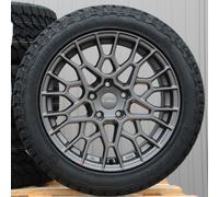 VW Bus T5 T6 .1 Multivan Satz Alufelgen Supermetal Cell Continental Winterreifen