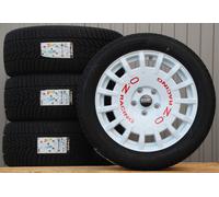 VW Bus T5 T6 .1 Multivan Satz Räder OZ Rally weiß Alufelgen Hankook Winterreifen