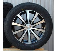 VW Bus T5 T6.1 Räder Alufelgen Platin P69 Pirelli Allwetterreifen 235/55 17 Zoll