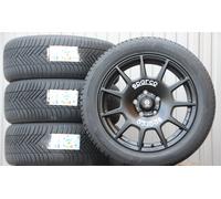 VW Bus T5 T6 .1 Shuttle Satz Räder Alufelgen Sparco Terra Allwetterreifen Platin