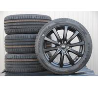 VW Bus T5 T6 6.1 Caravelle Satz 18 Zoll Räder Alufelgen P69 schwarz Winterreifen