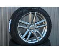 VW Bus T5 T6 6.1 Multivan Satz Räder Alufelgen Rial grau Hankook Allwetterreifen