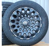 VW Bus T5 T6 6.1 Multivan Satz Räder MSW99 Alufelgen Continental Allwetterreifen