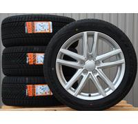 VW Bus T5 T6 6.1 Satz 18 Zoll Kompletträder Alufelgen Rial silb Ganzjahresreifen