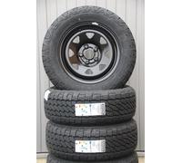 VW Bus T5 T6 6.1 Satz Räder Stahlfelgen Dotz schwarz Bridgestone Off Road Reifen