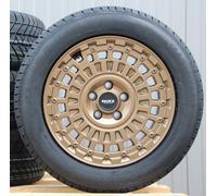 VW Bus T5 T6 6.1 Shuttle Satz Räder Alufelgen DOTZ Talara bronze Allwetterreifen