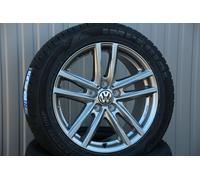 VW Bus T5 T6 6.1 Transporter Satz Räder Alufelgen Rial grau Hankook Winterreifen