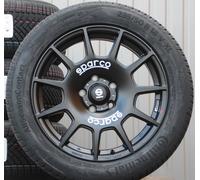 VW Bus T5 T6 T6.1 Bulli Räder Sparco Terra Alufelgen Continental Allwetterreifen