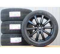 VW Bus T5 T6 T6.1 Bulli Satz 18 Zoll Räder Alufelgen P69 schwarz Allwetterreifen