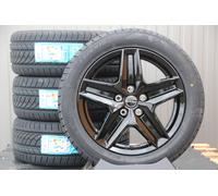 VW Bus T5 T6 T6.1 Bulli Satz Räder Alufelgen Borbet schwarz Allwetterreifen NEU