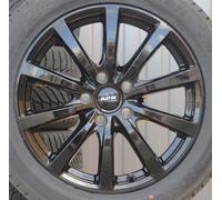 VW Bus T5 T6 T6.1 Bulli Satz Räder Alufelgen Platin P69 Allwetterreifen ABE NEU