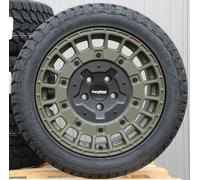 VW Bus T5 T6 T6.1 Caravelle Satz Räder Alufelgen Supermetal Rig Allwetterreifen