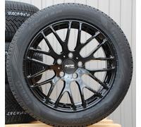 VW Bus T5 T6 T6.1 Kompletträder Alufelgen P70 schwarz Hankook Ganzjahresreifen
