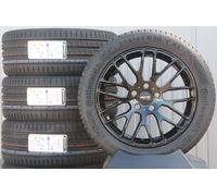 VW Bus T5 T6 T6.1 Multivan Räder Alufelgen P70 schwarz Continental Sommerreifen