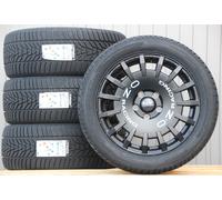 VW Bus T5 T6 T6.1 Multivan Räder OZ Rally schwarz Alufelgen Hankook Winterreifen