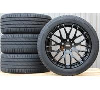 VW Bus T5 T6 T6.1 Multivan Satz Räder Alufelgen P70 schwarz Hankook Sommerreifen