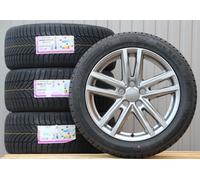 VW Bus T5 T6 T6.1 Multivan Satz Räder Alufelgen Rial X10X grau Allwetterreifen