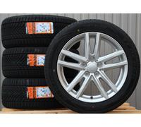 VW Bus T5 T6 T6.1 Satz 18 Zoll Kompletträder Alufelgen Rial silb Allwetterreifen