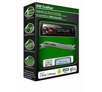 VW Crafter Stereo, Pioneer Radio USB Aux-Eingang, Ipod IPHONE Android Player